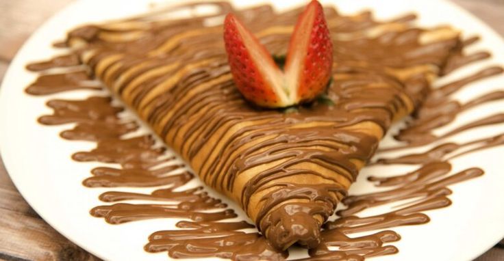 Twix Chocolate With Nutella Chocolate Crepe