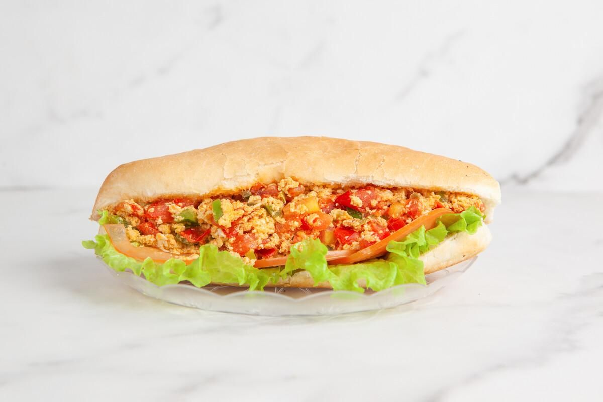 Shakshouka sandwich