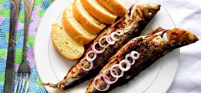 Grilled Herring