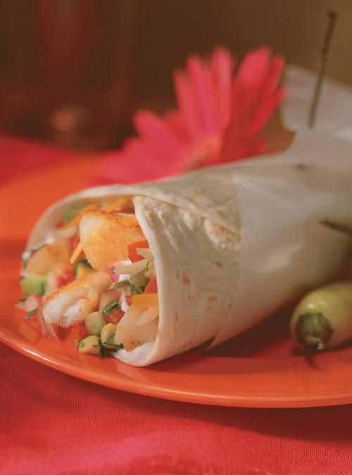 Fish Fajita Sandwich
