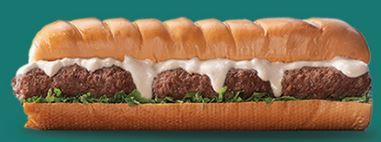 Meat kofta sandwich