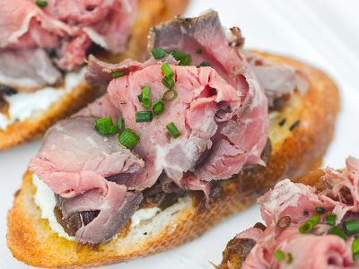 Roast Beef Toast