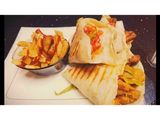 Chicken Zinger With French Fries Crepe