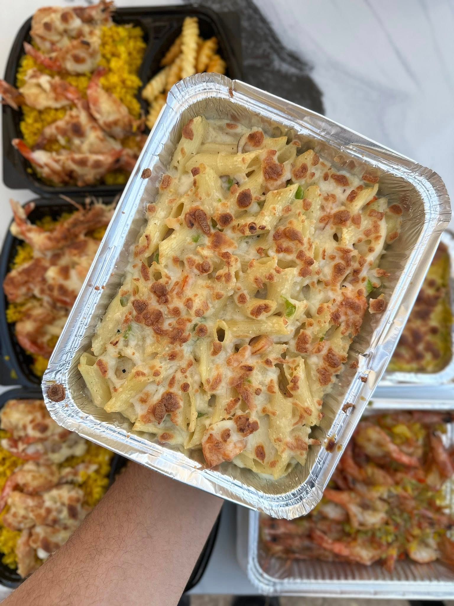 Conchiglie pasta / white sauce