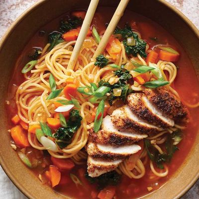 Ramen Soup With Chicken