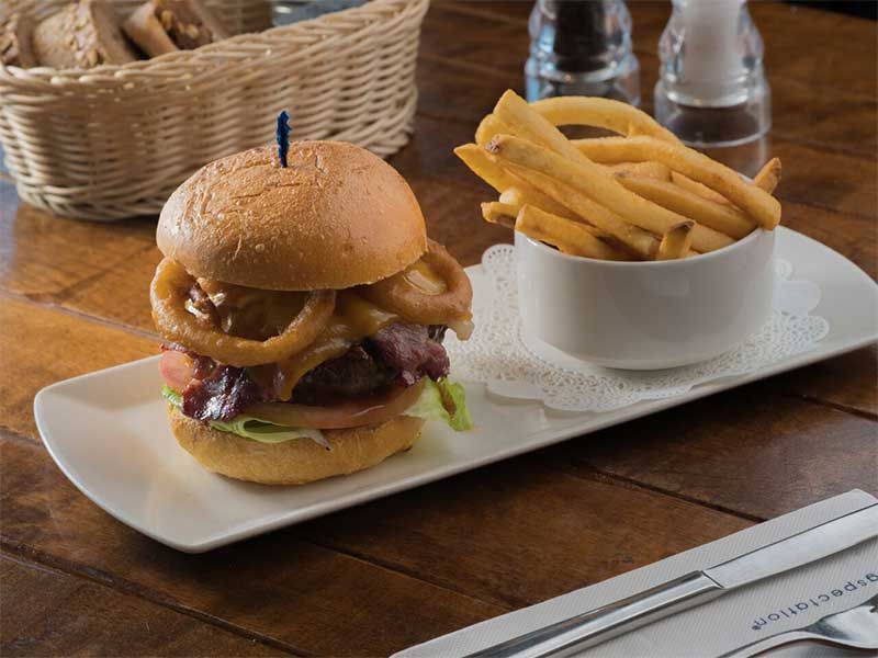The BBQ Burger Sandwich