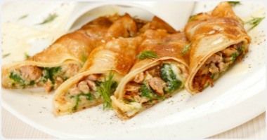 Chicken Shawerma Crepe