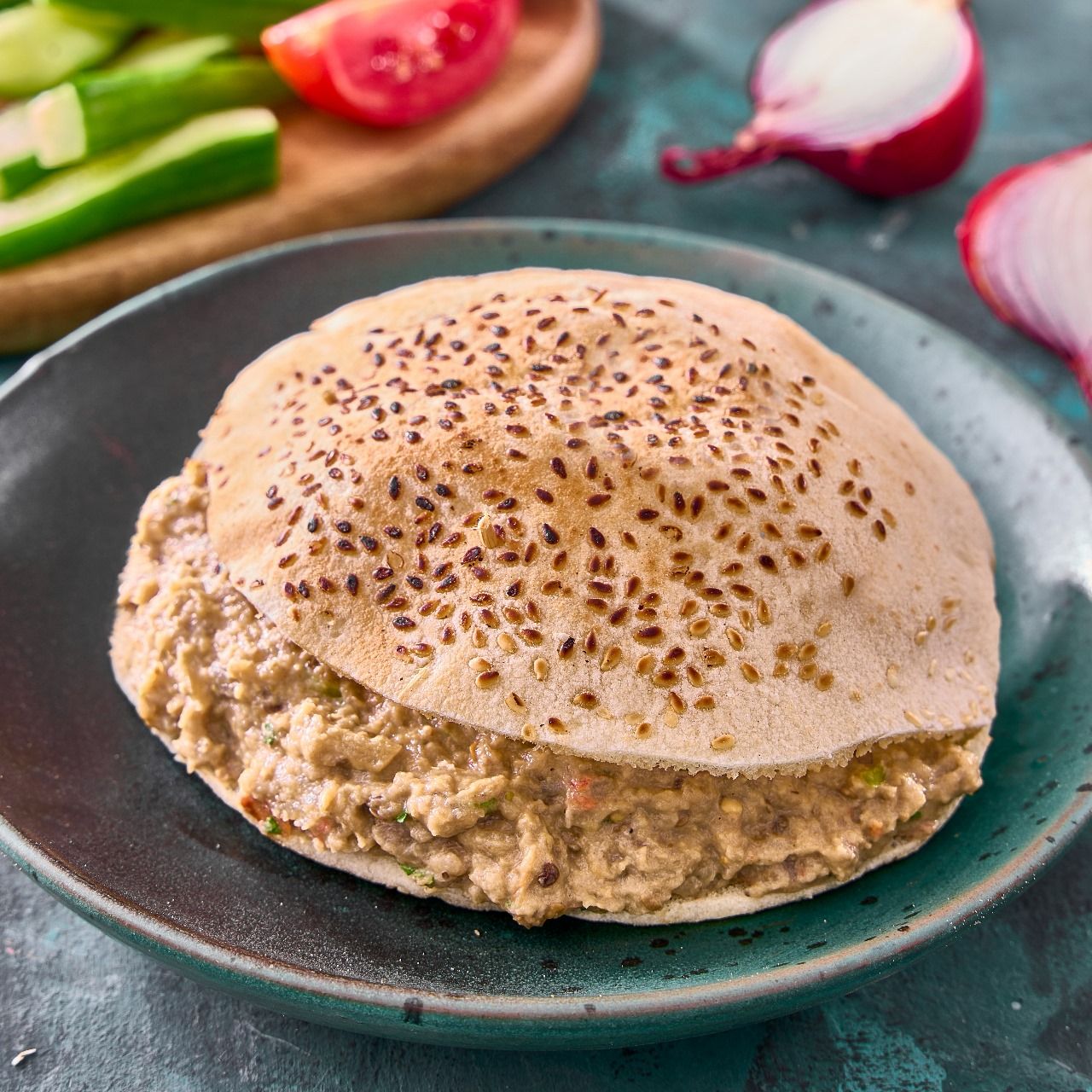 Baba Ghannoug Sandwich