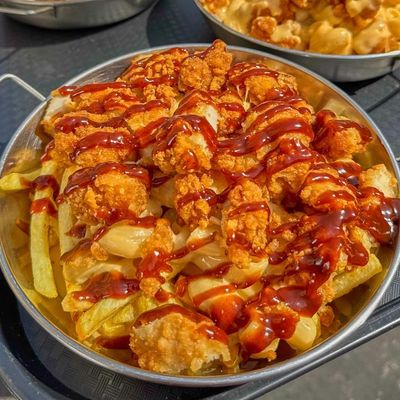 Caramelized BBQ Chicken Fries