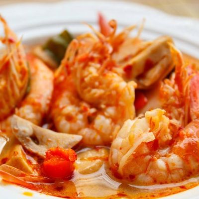 Shrimp Soup (With Shell)