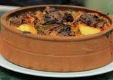 Potatoes With Mutton Meat Casserole