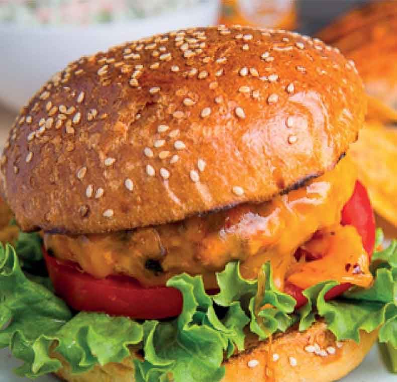 Chicken Cheese Burger