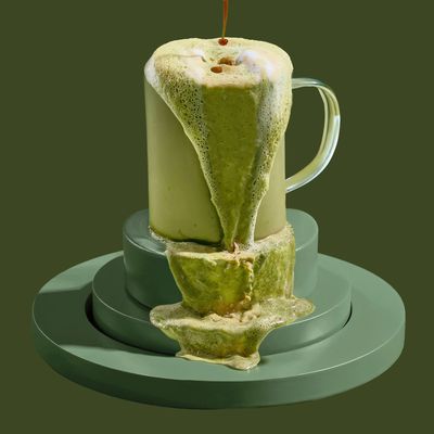Hot Pistachio latte