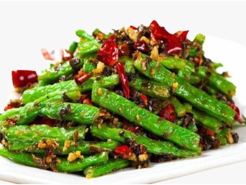 Dry Fried Green Beans