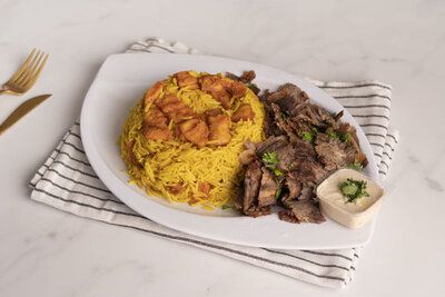 Meat Shawerma Meal