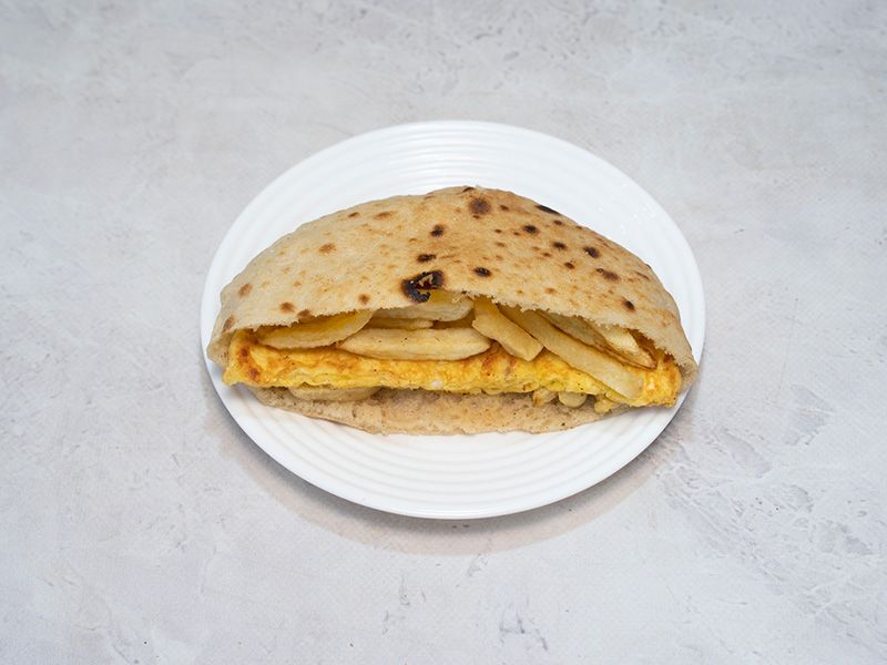 Finger Omelette Sandwich
