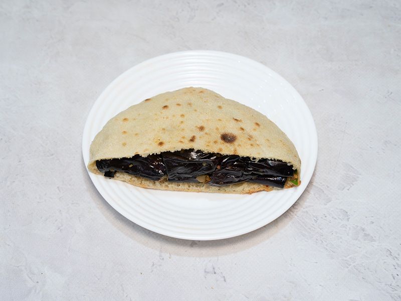Fried Eggplant Sandwich