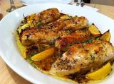 Grilled Chicken With Lemon Sauce