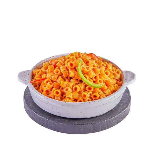 Chopped Pasta With Sauce