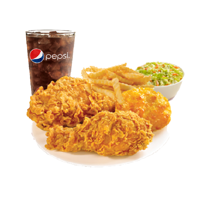 2 Pieces Of Chicken Meal