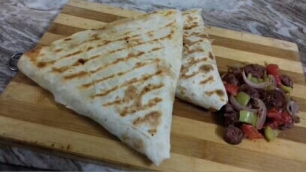 Oriental Sausage Crepe