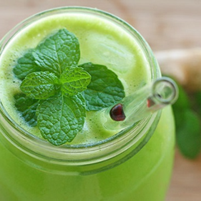 Fresh Lemon Mint Juice