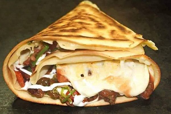 Meat Fajita Crepe