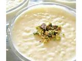 Rice Pudding With Nuts And Qeshta