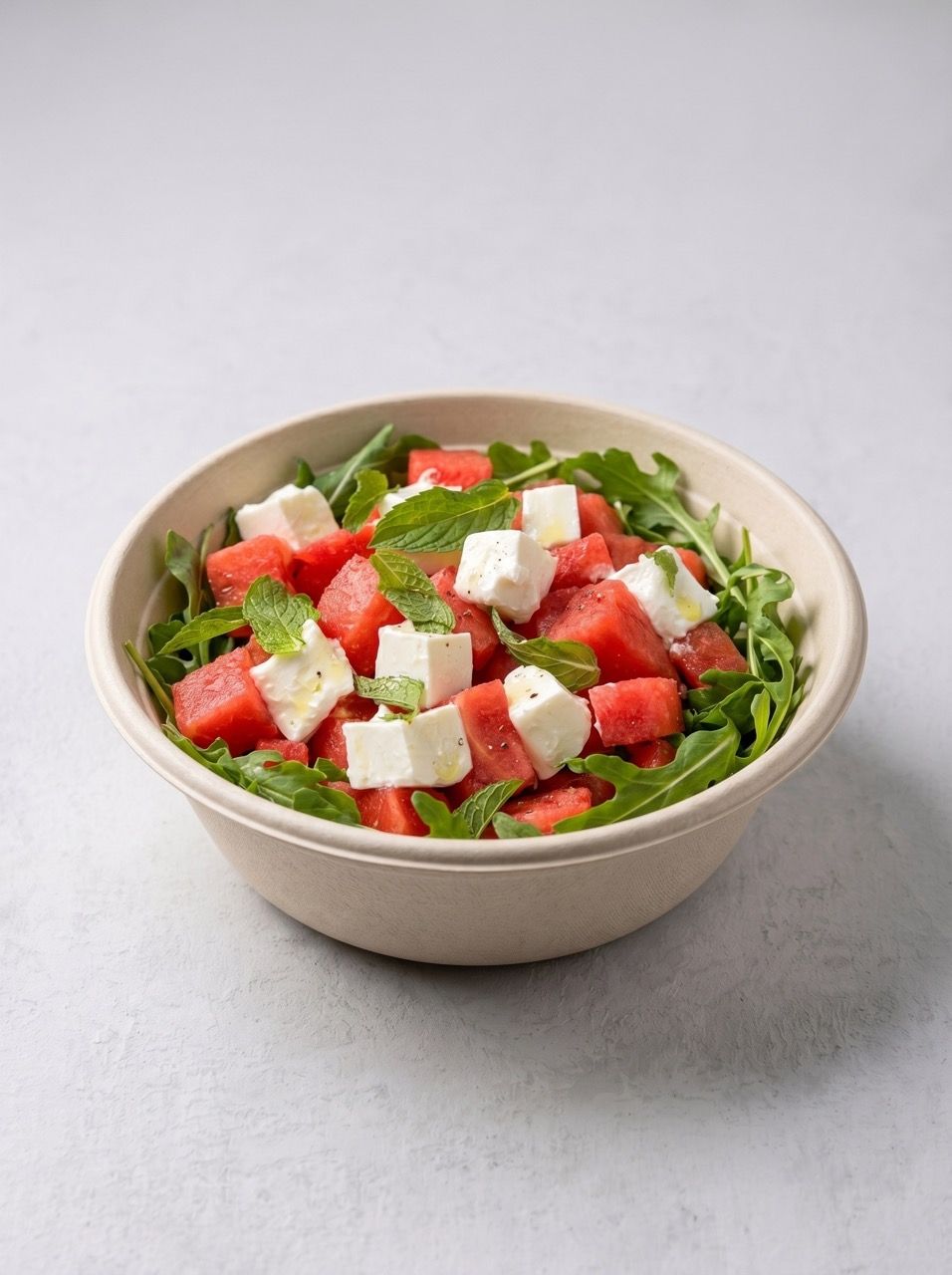 Melon feta salad