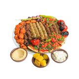 Mix (1 shish taouk, 1 kafta beef, 1 filet) Plates