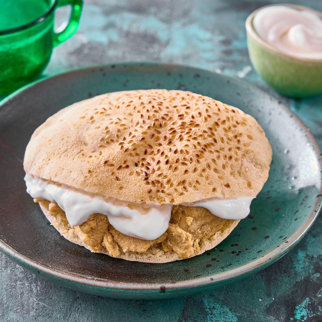 Creamy Hallawa Sandwich