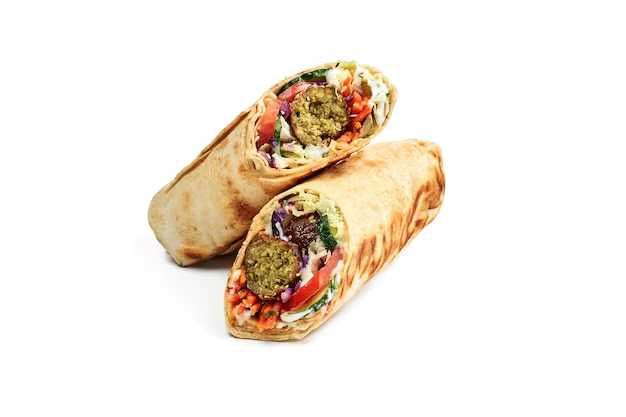 Saj Falafel Sandwich