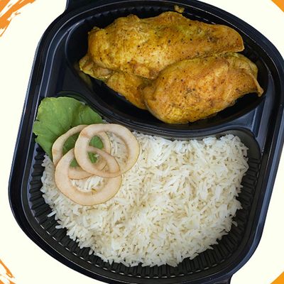 Chicken Curry and Pineapple Meal