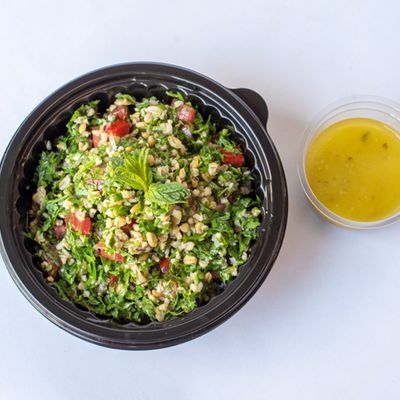 Freekeh tabbouleh salad
