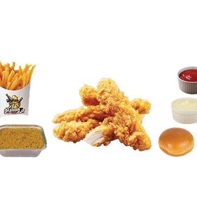 5 Chicken Strips pieces