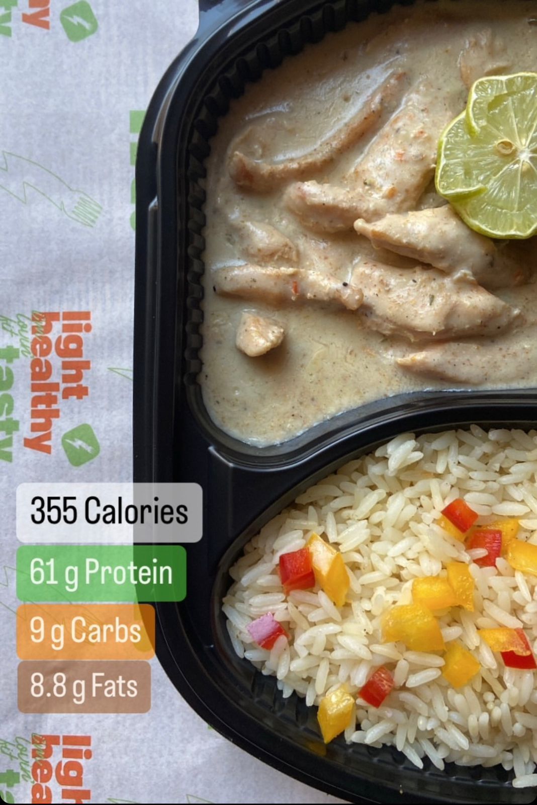 Chicken Lemon Sauce Meal
