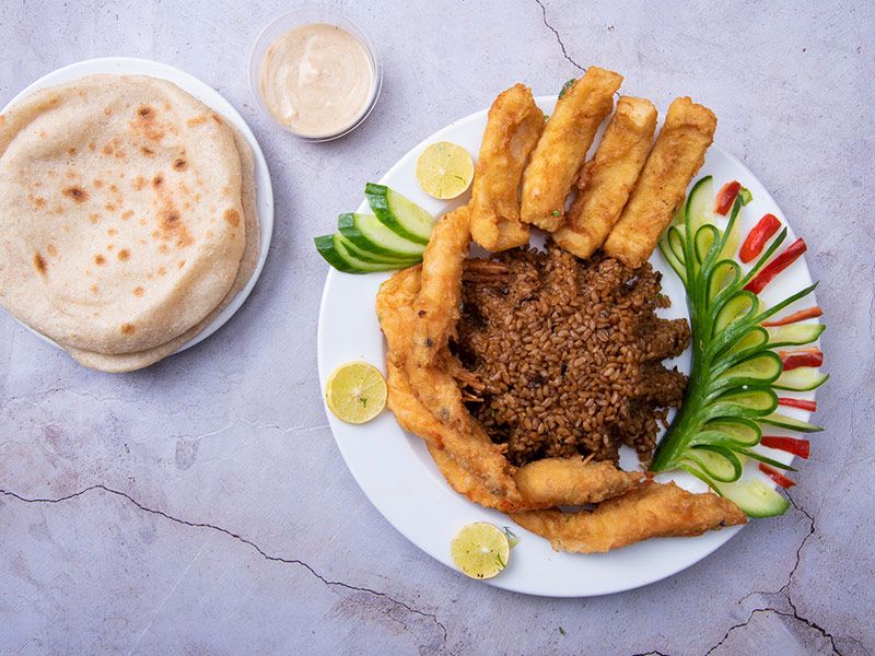 Mix Shrimp And Calamri Meal