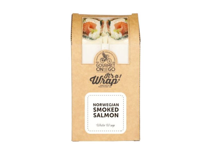 Norwegian Smoked Salmon Wrap