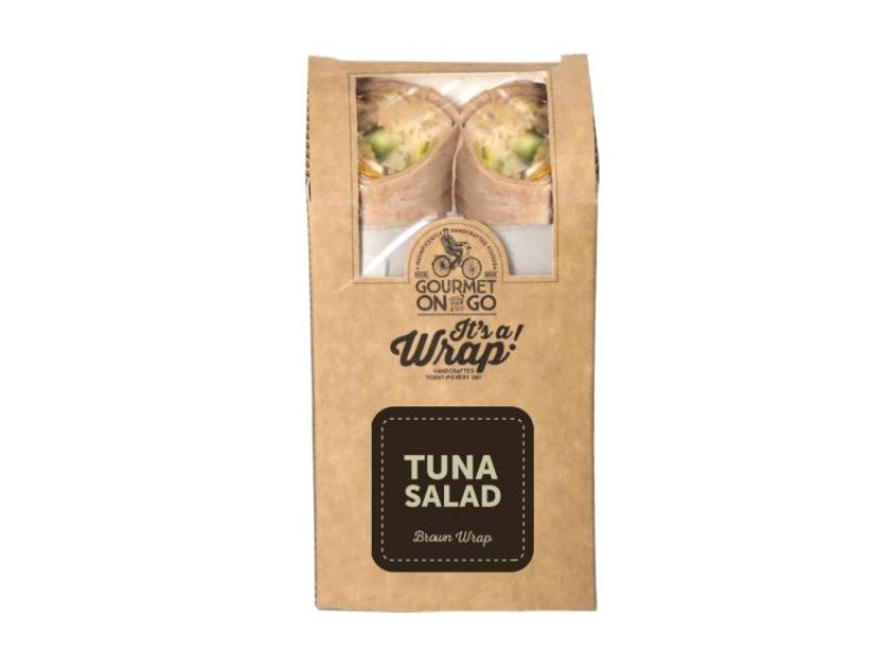 Tuna Salad Brown Wrap