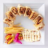 Arabian Chicken Shawerma Meal