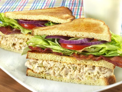Tuna Club Sandwich