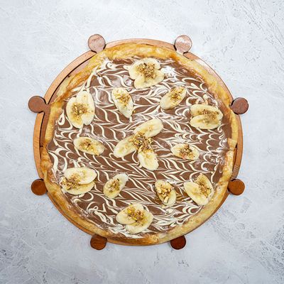 Nutella banana pie