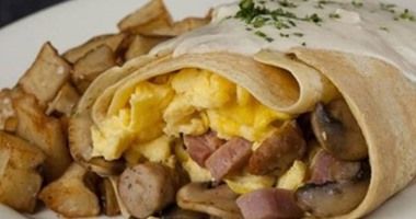 Oriental Sausage Crepe