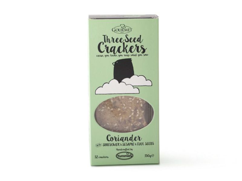 Coriander 3 Seeds Crackers