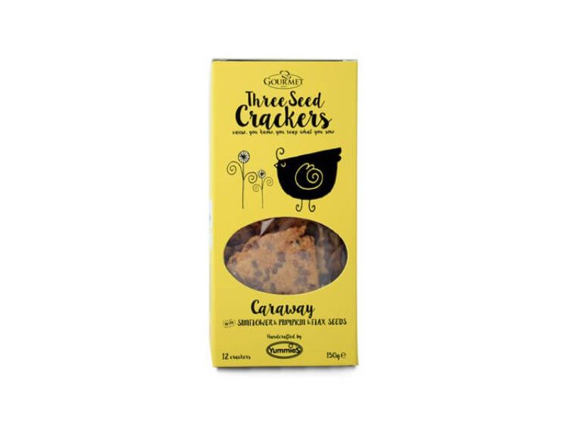Caraway 3 Seeds Crackers
