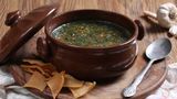 Molokhia with Meat Casserole