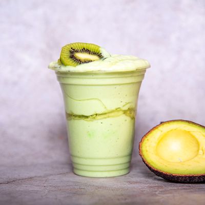 Avocado with Kiwi
