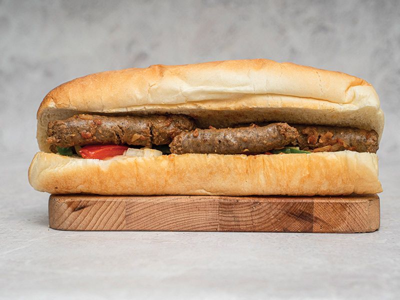 Oriental sausage Sandwich