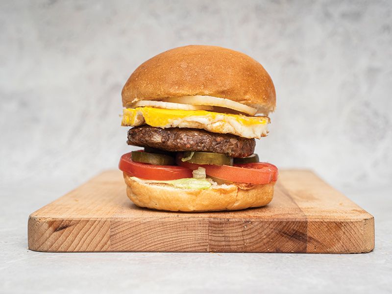 Mini Egg Burger