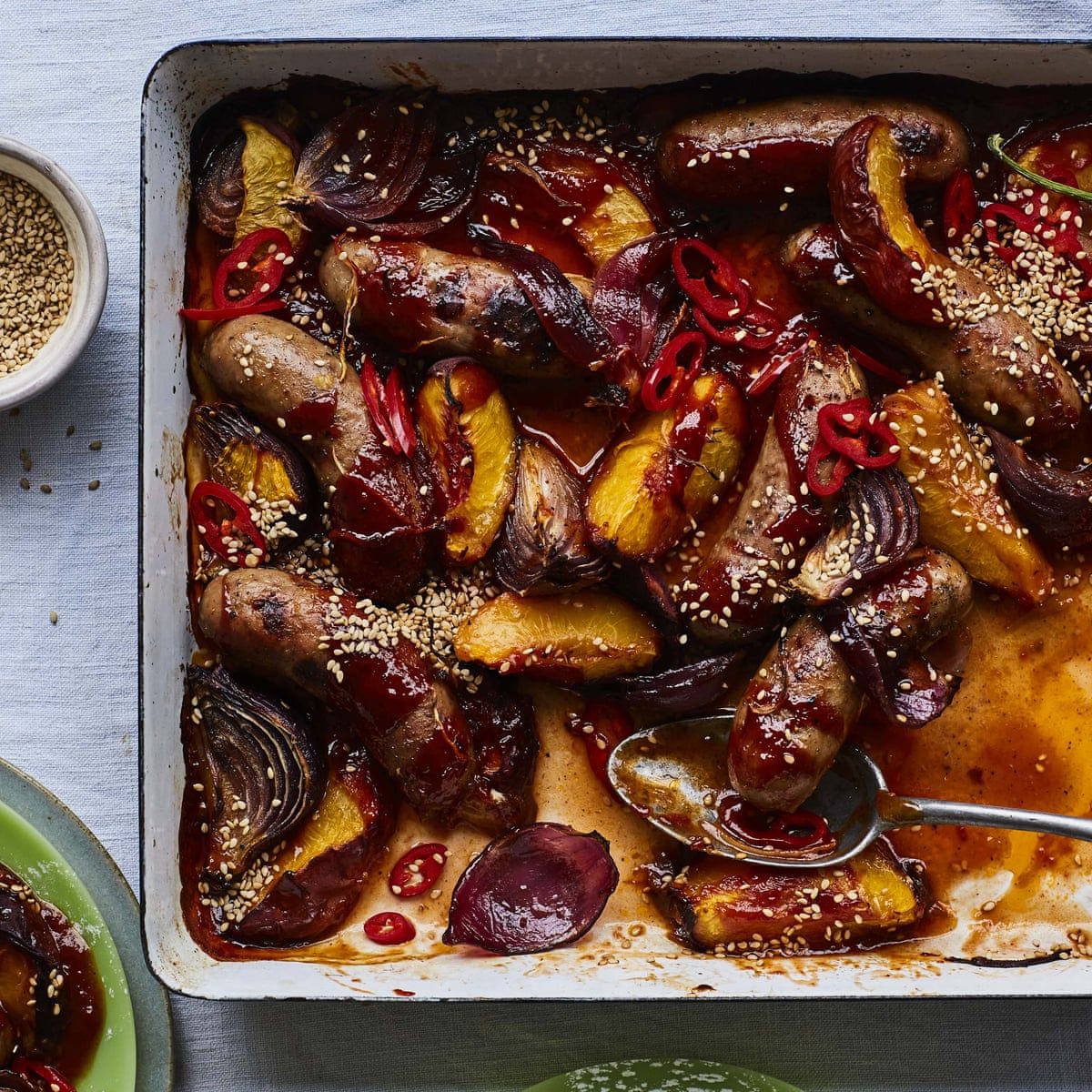 Sausage Fatteh